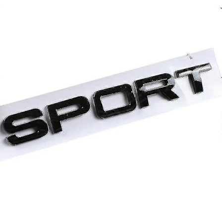 3D ABS Logo Range Rover Bokstäver Emblem Dekal Bil Främre Huv Badge för Range Rover Sport Evoque L322 L320 L406 P38 Tillbehör - S-Xin