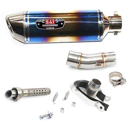 Z400 Moottoripy r n Yoshimura Pakoputki T ysi J rjestelm Linkkiputki Kawasaki Ninja 400 Ninja400 Ex400 Z400 2017 2018 2019 2020 2021-Xin C
