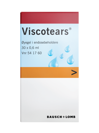 Viscotears Øyegel i endosebeholdere, 30 x 0.6 g