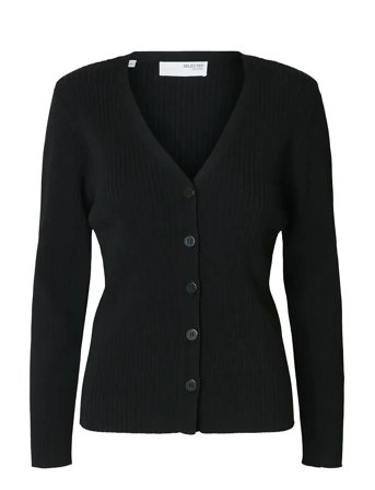 Selected | Slfcarly Ls Knit Cardigan | XS