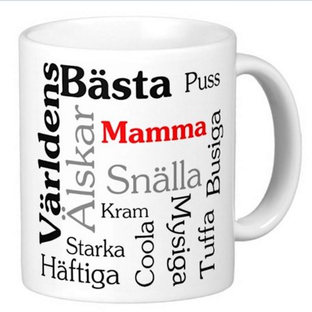 Mugg - Världens bästa mamma