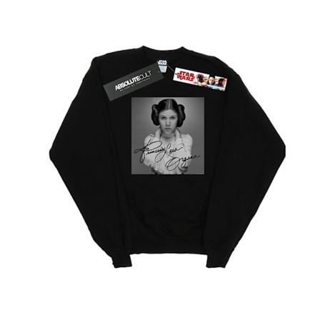 Star Wars Dam/Damer Princess Leia Organa Sweatshirt XL Svart Black XL