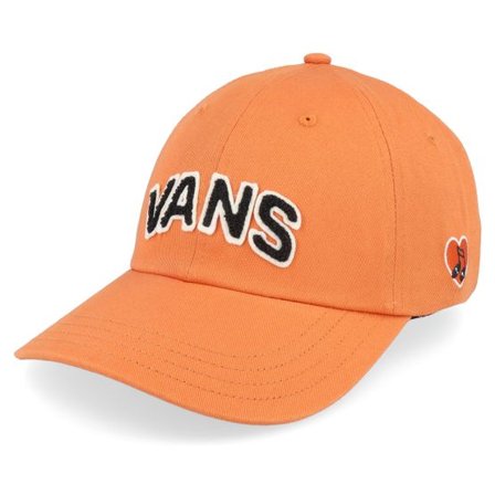Vans - Orange unconstructed Keps - Curved Bill Jo Harvest Pumpkin Dad Cap @ Hatstore