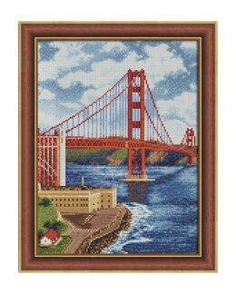 Diamond Painting Golden Gate - Arti Balta