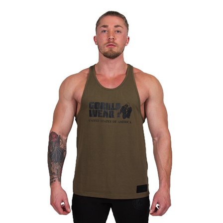 Gorilla Wear Classic Tank Top, Army Green