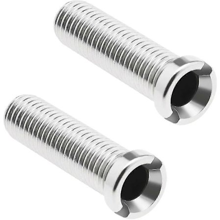 2 stk. 304 Rustfrit Stål Køkkenvask Si Skrue Gevind Spild Si Skrue Stik M12 45mm Vask Bolte Skrue Til Bassin Vask Si DB