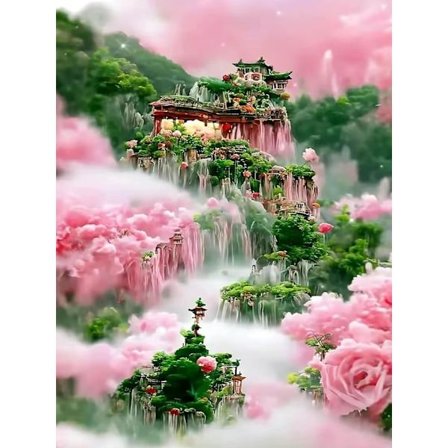 (Tiangongque 30x40 cm) DIY timanttitaulusetti, 5D timanttimaalaus c