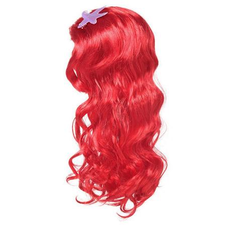 Jente Lille Havfrue Ariel Prinsessekjole Cosplay Kostyme Barnefest Opptreden Klær PJF001A one size