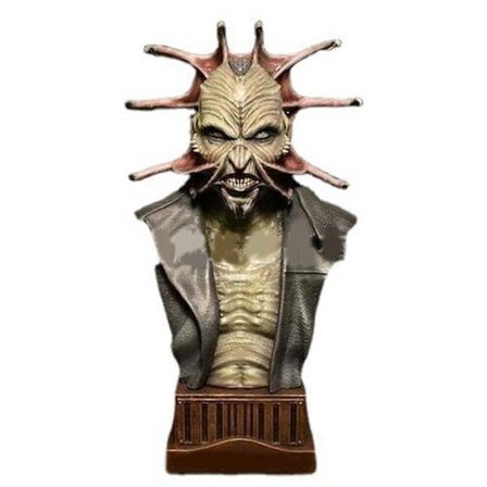 Läskig Figur Staty Harts UV-beständig Beläggning Halloween Dekoration Ornament Trädgårdsstatyer Typ 2