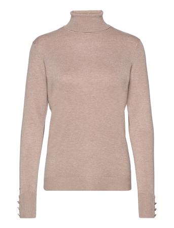 Vijeneve Button L/S Knit Top/Su Pink Vila