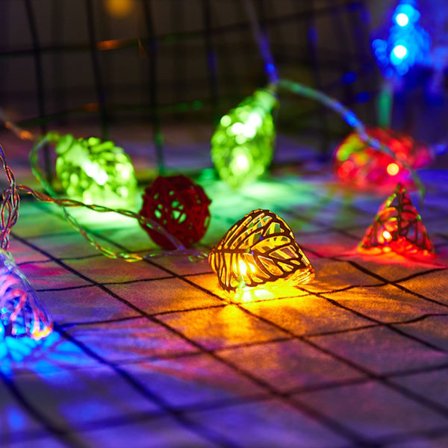 10/20 LED LED String Lights Blade Fairy Lights MULTICOLOR USB