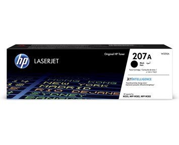 HP-207A Black-HP 207A svart lasertoner-Printing ink, toner & paper-Toner til printer