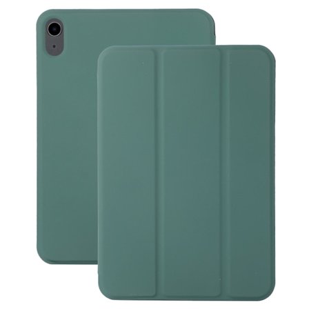 Etui for iPad Air 11 (2024) - Tri-Fold Stativ, Lær, Magnetisk, Automatisk Vekking/Søvn - Matcha (FMY)