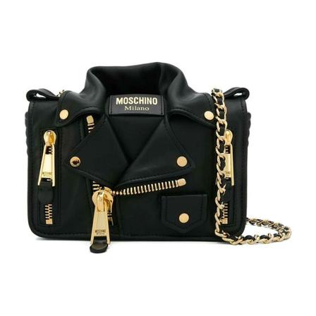 Moschino Shoulder Tass , Zwart , Dames , Maat: ONE Size