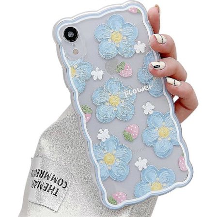 Kompatibel med Iphone 7/8/se 2020/se 2022 Skal för Kvinnor Flickor, Sött Blommönster Skyddande Skal Slim Mjuk Silikon Tpu Skyddande Skal För{f2}