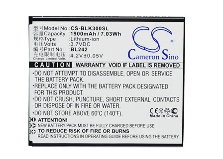 Batteri till SmartPhone, Mobil för Lenovo K3, K30-T, A6000 m.fl.