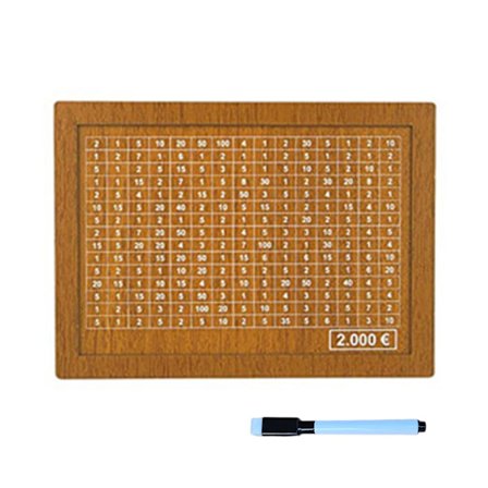 Spargris Stor kapacitet Pengar Mål med disk Retro Spara-pengar Sparbössa Hantverk Ornament Heminredning Kaesi