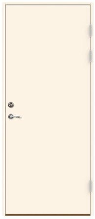 Swedoor Master GW EI30/40dB Innerdörr vit (S 0502-Y), brandklassad, ljuddämpande 825x2040 mm, Dörrar