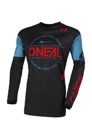 Maglia Cross O'Neal Element Brand V.23 Nero-Blu XL