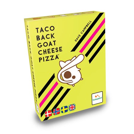Taco Back Goat Cheese Pizza (Nordic+ENG) - Partyninja.se