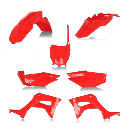 Kit Plastiche Completo Acerbis Rosso - Honda CRF 110F 2019-2022