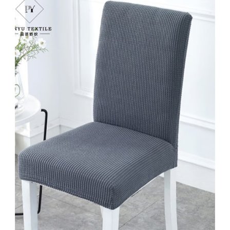 Space Gray-6 miljøvennlige stretch stolovertrekk