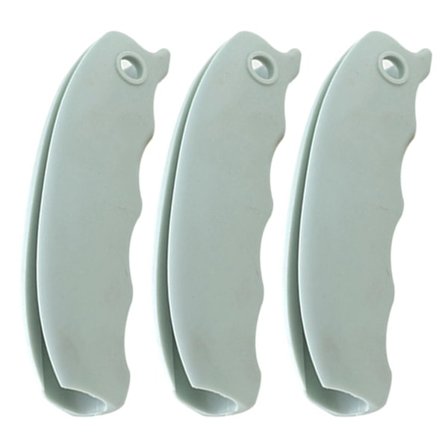 3 kpl Ergonominen Kahva Kassi Kantokahva Hyvin Suojaava Silikoninen Mukava Ruokakassiote Kauppaan