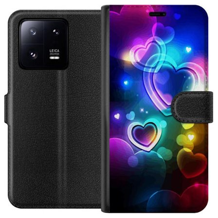 Yhteensopiva Lompakkokotelo Xiaomi Xiaomi 13 Pro NeonRakkaus
