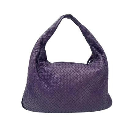 Bottega Veneta Vintage, Pre-owned Leather shoulder-bags Paars, Dames, Maat:ONE Size