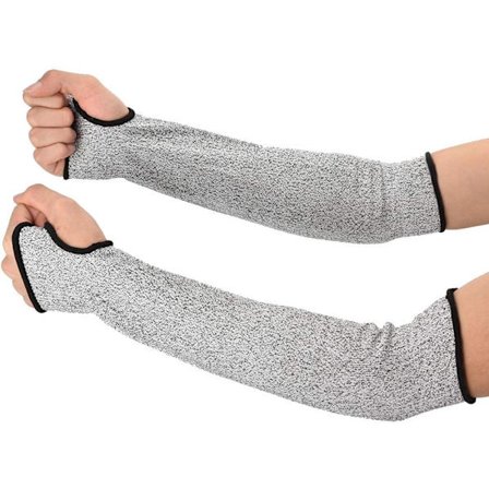 Niveau 5 Armbeskyttelsesærme, Fleksibelt og Behageligt Ærme Beskytter Underarmen mod Lette Forbrændinger og Høje Temperaturer