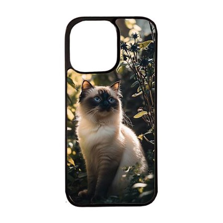 Katt Helig Birma iPhone 12 / iPhone 12 Pro Mobiltelefon Skal
