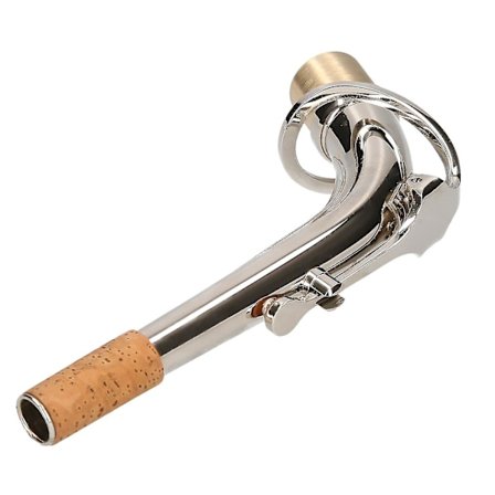 Alto Saxofon Hals Brass Böj Hals Sax Ersättningsdel Sax Tillbehör