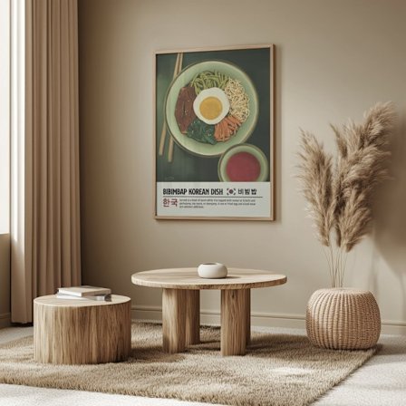 Bibimbap Poster 50x70 cm