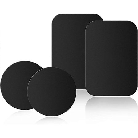 2025 Senaste Modellen Självhäftande Tunna Metallplattor (Kompatibla med Magnetiska Fästen), 4-pack