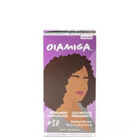 Oiamiga Hårfärg Darkest Brown 3.0 120 ml