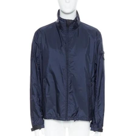 Prada Vintage - Vintage Jackor - Grå - Dam - Storlek: L, Dam, Storlek: L