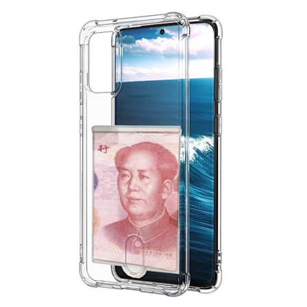 Skal med Kortfack - Samsung Galaxy S20 Plus