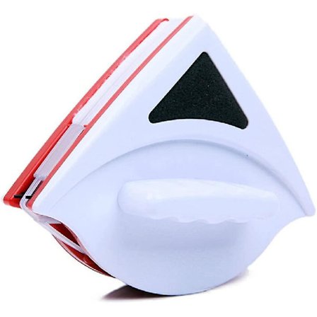 Kaksipuolinen magneettinen ikkunanpesin, erittäin kestävä molemmilla puolilla, ergonominen kahva 15-23 mm lasipaneeleille Katso kuva