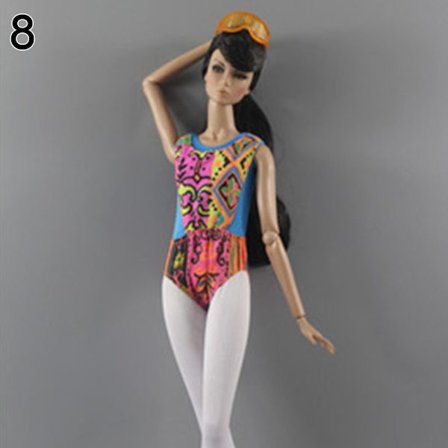 Blommiga jeans läderbyxor 8 8