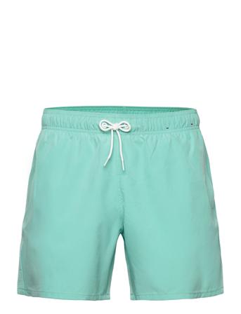 Hco. Guys Swim Green Hollister