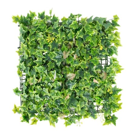 Kunstig plante GREENLAND for vegg 50x50cm, blader