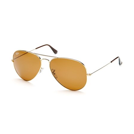 Ray-Ban Aviator -Aurinkolasit - Brown Pilot - Ray-Ban RB3025 001/33 62