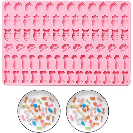 Kpl Fondant Muotti Silikonimuotti yhteensopiva DIY Kakku, 3D Barokki Silikonimuotti Kissan Tassu Fondant Silikonimuotti yhteensopiva Kakun Koristelu, 