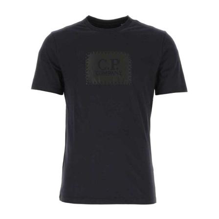 C.p. Company, T-Shirts Blauw, Heren, Maat:M