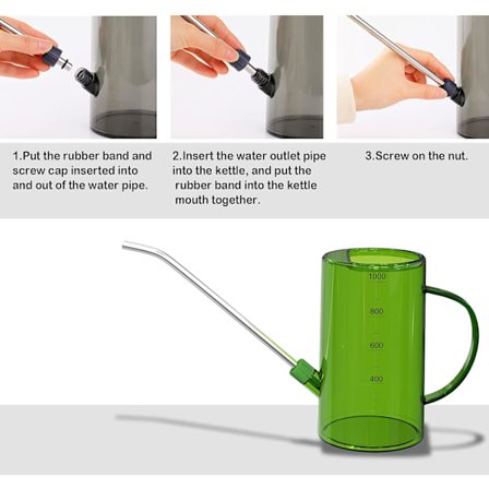 *Vandkande til planter, 1L lille vandkande til blomster, plet*