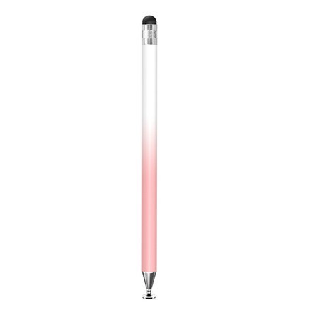 201K Dual Tip Stylus: Silikon & Klar Skiva, Kompatibelt med Pekskärmsenheter