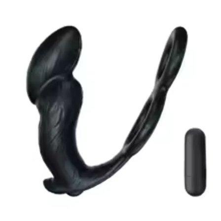 Anal Dildo Vibrator för män, prostatamassage, fördröjd utlösning, penisring, analplugg med kula, sexleksaker för män, gay, Mastjaune