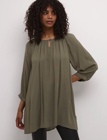 Kaffe Amber Tunic - Green - 36