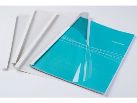 FELLOWES Limbindningsmapp A4 8mm 100/fp - Lyreco - Kontorsmaskiner - Inbindning - Omslag