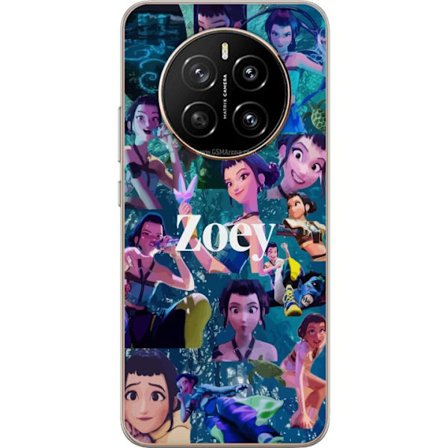 Kompatibelt Mobildeksel til Honor Honor Magic7 Kpop Demon Hunters Zoey Collage Mystic Forest Idol Energi Kraft